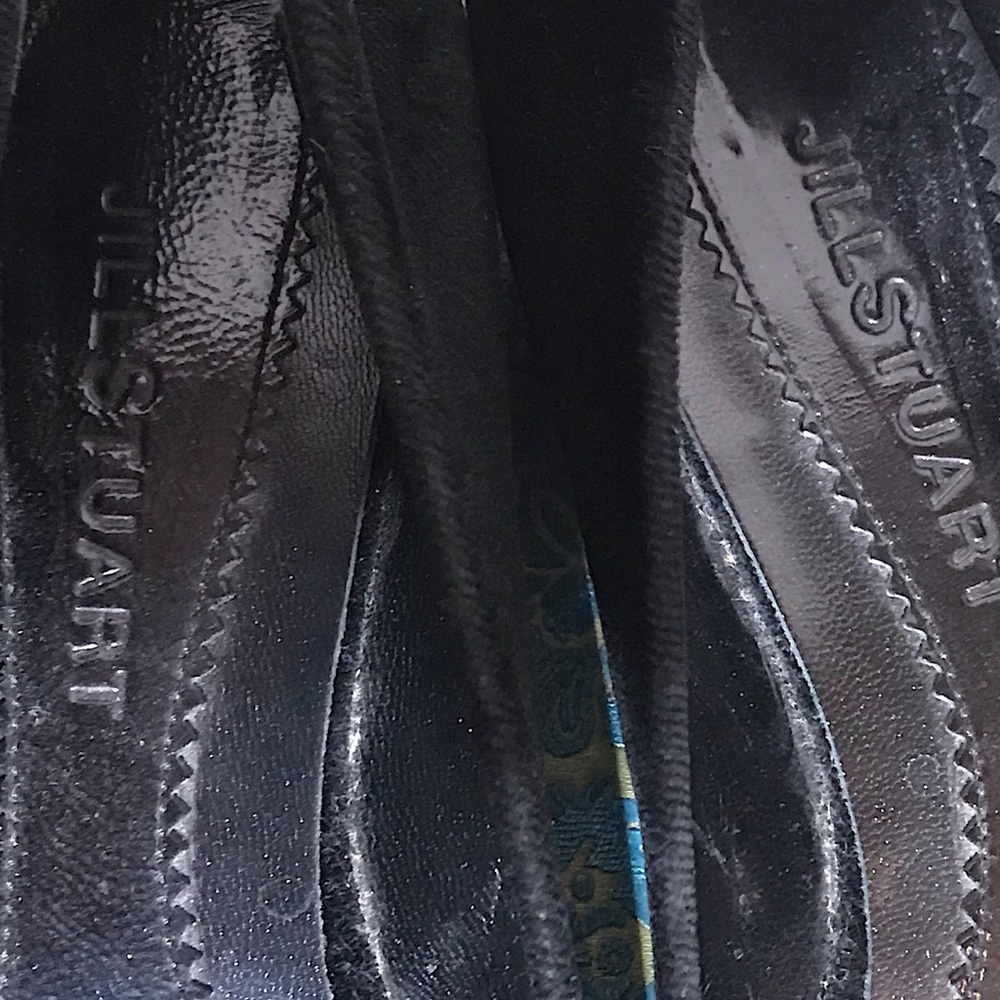 Jill Stuart Black Emily Mascara Velvet pumps - Picture 3 of 5